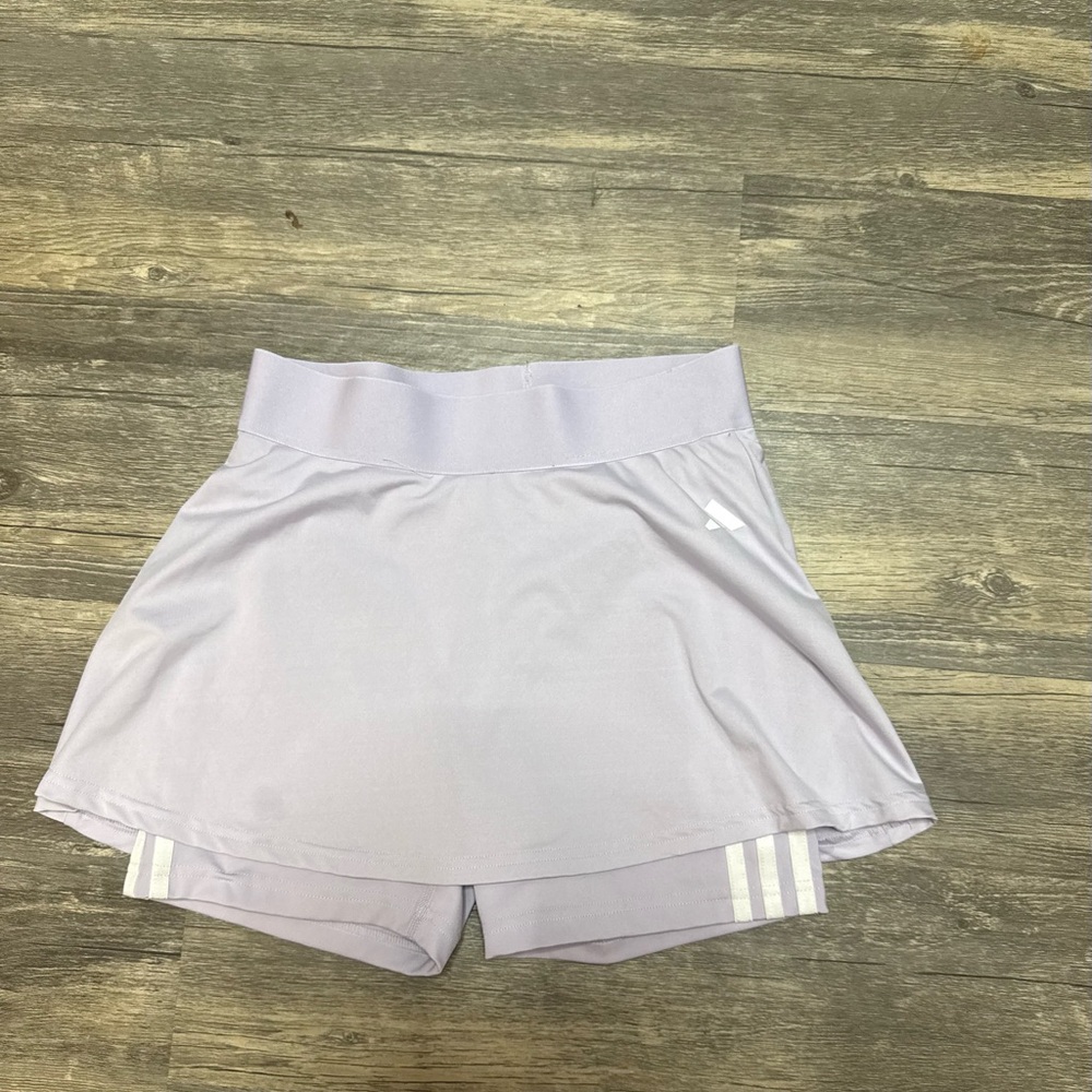 adidas Lavender Women's Athletic Skort with Built-In Shorts